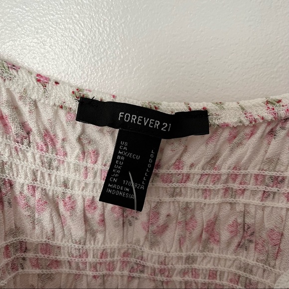 Forever 21 Shirred Tank Top - Picture 3 of 4